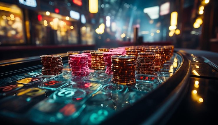 Antarmuka permainan Bandar Poker di ciputra toto dengan dealer langsung